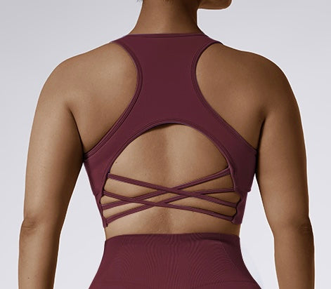 Joelle Cross Back Sports Bra