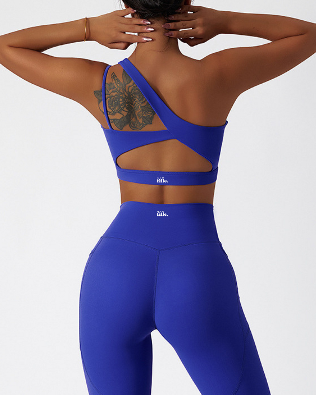 Camille One Shoulder Sports Bra